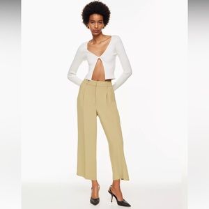Aritzia Wilfred The Effortless Cropped Pant